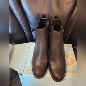 Sonoma Black Bootie Shoes